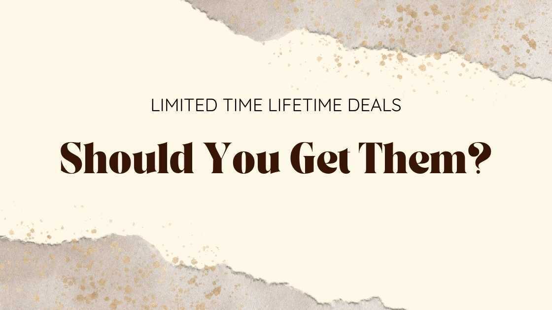 lifetime deals